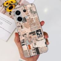 Funda de silicona suave para teléfono móvil, carcasa transparente de 6,67 pulgadas con dibujos animados, para Xiaomi Poco X6 Pro 5G - details 22