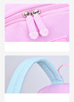 Mochila escolar para niños y niñas, de arcoíris morral, color rosa y morado - details 9