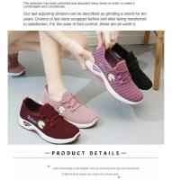 Zapatos Deportivos Casuales para Mujer Estilo Otoño Nuevo Zapatos de Tela de Pekín Antiguo Tejidos a la Moda Zapatos de Caminar con Margaritas - details 4