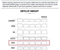 USLION-teclas de perfil XDA con tema de leche de soja, teclas de sublimación con tinte PBT en inglés, teclas para juegos, Teclado mecánico, interruptor MX, 134 teclas - details 0
