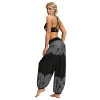 Pantalón suelto bohemio de moda - details 12