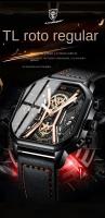 POEDAGAR Nuevo reloj multifunción para hombre súper brillante reloj de cuarzo - details 1