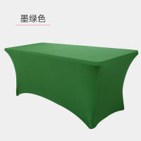 4FT6FT8FT Cola elástica Reunión Banquete de boda Mantel rectangular para mesa Mantel blanco - details 12