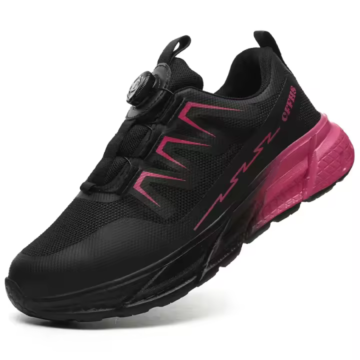 Zapatos de Trabajo de Acero Inolvidables para Mujeres A Prueba de Golpes, Resistentes a Agujeros, Transpirables para Fábricas - 1