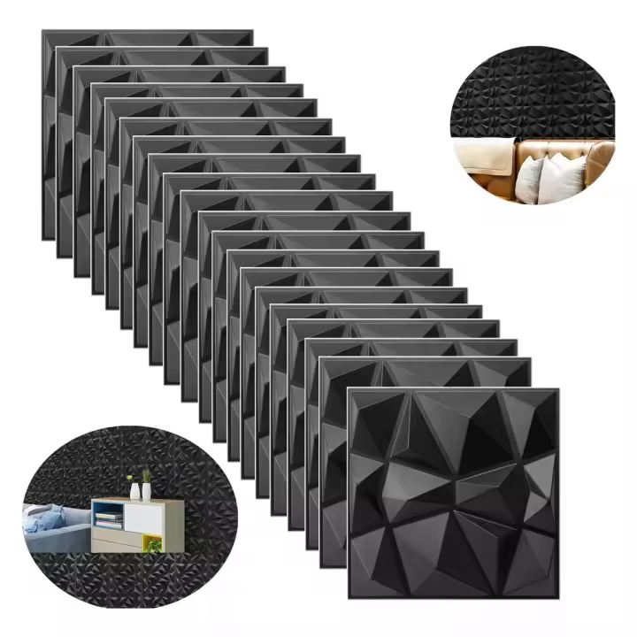 Paneles Decorativos 3d Para Pared, 20 Piezas, 30 Cm X 30 Cm - 1