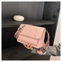 Bolso sencillo con estilo de oso español para mujer, bolso de hombro tipo bandolera versátil a la moda de seda color melocotón - details 27