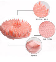 Cepillo de baño de silicona Tornado popular, Cepillo de limpieza de masaje táctil suave, Cepillo de baño de turbina de silicona - details 7