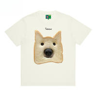 (cachorro de pan) cachorro divertido, camiseta de algodón de alta calidad 320g - details 2