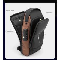 Bolso de Hombro Anti-Robo para iPad Mini 6 Bolso de Pecho para Viaje para Hombres con Bloqueo de Contraseña Bolso de Mensajero Regalo para Hombres - details 8