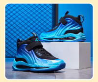 Zapatos de baloncesto antideslizantes para niños, zapatos deportivos de cuero impermeables, cómodos zapatos atléticos de entrenamiento de gimnasia, Zapatillas altas para niños - details 9