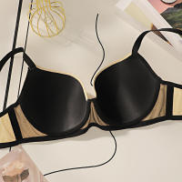 Sujetador transpirable sexy con realce para mujer, talla grande, con ropa interior de acero, copa D - details 10