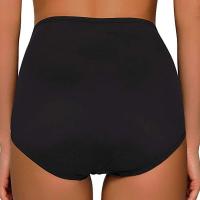 Bikini De Verano Para Mujer Con Cintura Alta Y Pliegues Sexy Shorts De Playa Bañador Elegante Y Moderno Estilo Joven Sin Aros - details 2