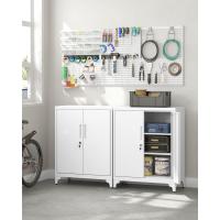 Archivador de Oficina, Armario Multifuncional, 2 Puertas, con Cerradura, Almacenamiento de Acero, para Sala de Estar, Gris Mate OMC013G01 - details 33