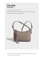 Nuevo bolso de moda estilo cometa, bolso baguette para las axilas, bolso oblicuo de un solo hombro de moda, bolso de mujer - details 8