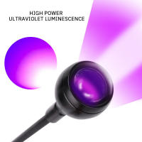 Pegamento UV multifuncional para manicura, lámpara multiusos con Clip e interruptor, luz púrpura, alta calidad - details 1