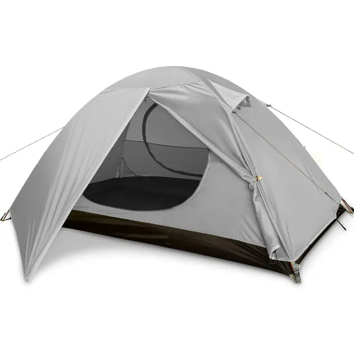 Tienda de Camping Ultraligera y Impermeable Fácil de Instalar, 3 Estaciones, Ventilada, Adecuada para Senderismo y Montañismo al Aire Libre - 1