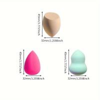 Esponja de Maquillaje Cosmética de Alta Calidad Paquete de 30 Adecuado para Base, Polvo, Rubor, Crema Herramientas de Cuidado de la Piel para el Rostro Tamaño 12cm - details 4