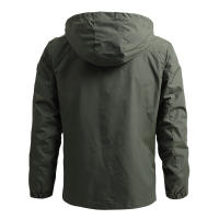 Chaqueta Táctica Para Hombre Impermeable Con Capucha Deportiva Militar De Tallas Europeas S-5XL Para Escalada En El Campo Chaqueta Externa Delgada - details 13