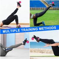 Correas de tobillo para ejercicio y entrenamiento de piernas, accesorio de pie con mancuernas - details 2
