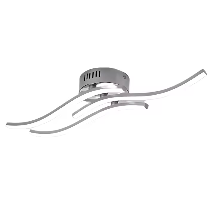 Goeco Lámpara de Techo LED Moderna 18W Iluminación Interior Nórdica Metal Lacacero - 1