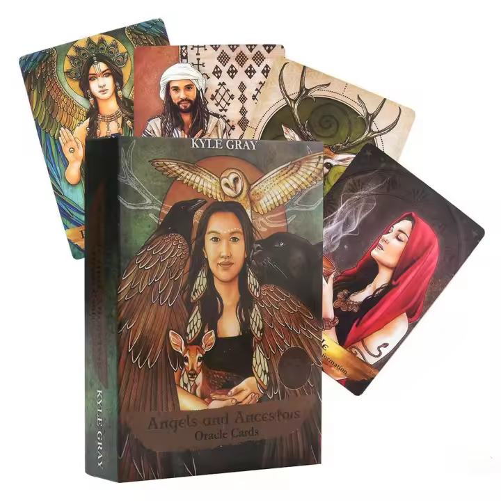 Cartas de oráculo, baraja de Tarot, adivinación Original, 55 piezas - 1