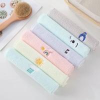 Toalla de Baño de Algodón para Bebé Pañuelo de Lavado de Cara de Oso de Dibujos Animados Suave - details 2
