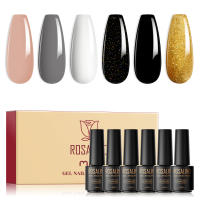 ROSALIND-Kit de esmalte de Gel para uñas, semipermanente UV Led, serie rosa, 7ml - details 38