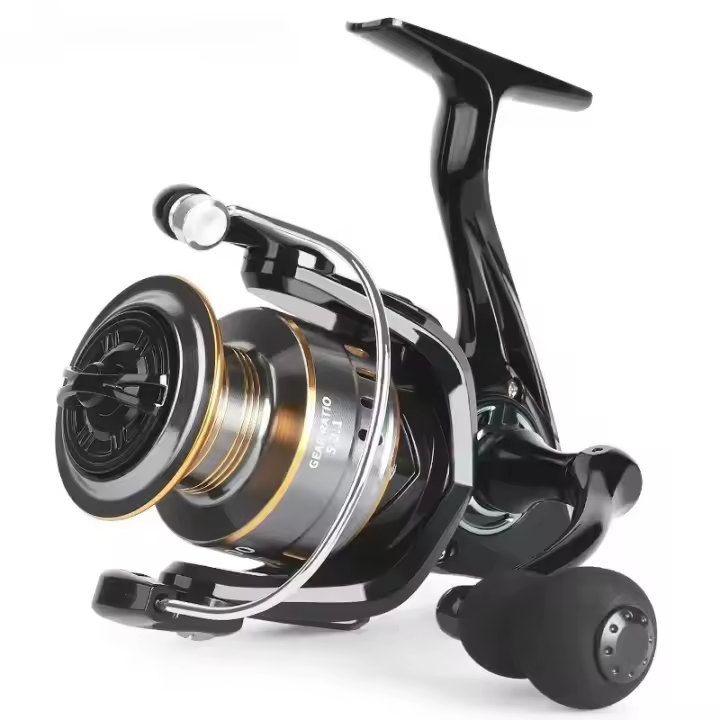 Carrete de Pesca de Spinning Profesional Ultra Ligero Ratio de Engranajes 5.2:1 Drag Max 26LB - 1