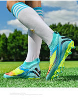 Zapatos de fútbol AG FG para hombre, zapatillas transpirables con suela antideslizante, cornamusas de fútbol para exteriores, novedad - details 13