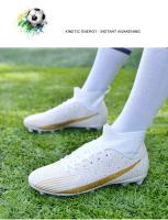Botas de fútbol de alta calidad para hombre, tacos de fútbol TF/FG Unisex, zapatos de entrenamiento resistentes al desgaste, zapatillas antideslizantes para niños jóvenes al aire libre - details 18