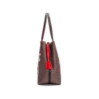 Mochila de Viaje Retro Clásica Leten Patrón de Oso de Dibujos Animados Gran Capacidad - details 3