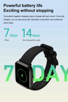 Reloj inteligente AMOLED 2024 para mujer y niña, pantalla completamente táctil, notificaciones de WhatsApp, Bluetooth, llamada, regalos exquisitos, 390x450 - details 10