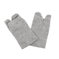 5 pares de calcetines antideslizantes de algodón con dos dedos, calcetines separadores de dedos de media pantorrilla para negocios, calcetines de tubo corto deportivos de Color sólido para mujeres y hombres - details 6