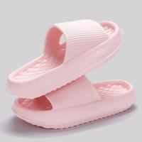 Chanclas de Plataforma Suaves Eva para Mujer Antideslizantes, Flat, 4cm de Espesor, Verano 2024, Uso Interior, Zapatillas de Baño, Moda - details 5