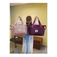 Bolsa de viaje de gran capacidad de las mujeres de gran tamaño de la barra de lazo portátil viaje de negocios bolsa de almacenamiento de entrega portátil bolsa de fitness deportiva bolsa de lona - details 26