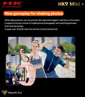 2024 New HK9 mini+ Smartwatch Voice Assistant 1GB Memory NFC Information Reminder Sports Mode Photo Control AMOLED Smartwatch - details 9