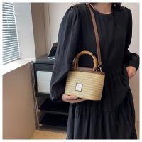 Bolso Cruzado de Verano 2025 Bolso de Mano Tejido de Paja para Mujeres - details 16
