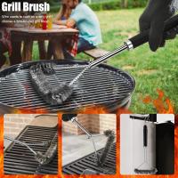 Juego de Accesorios para Parrilla de Barbacoa de Acero Inoxidable 31 Herramientas Resistentes para Hombres y Padres Regalo Perfecto para el Día del Padre - details 1