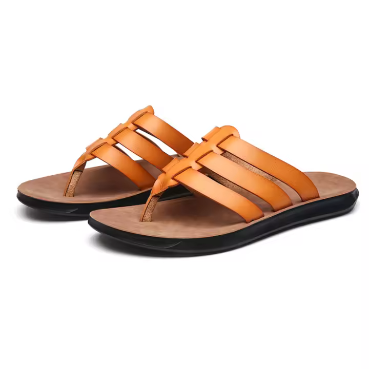Nuevas zapatillas de verano para hombre, tendencia de moda, chanclas, sandalias para hombre. - 1