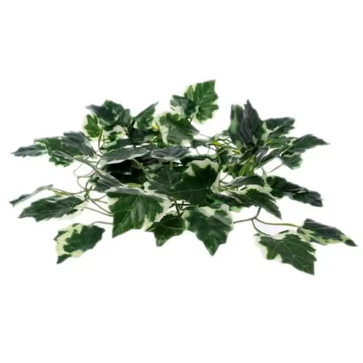 Enredadera Artificial verde de plástico falso para escalada, hoja de Tigre, vid, Terrario de reptiles, decoración de serpiente - 1