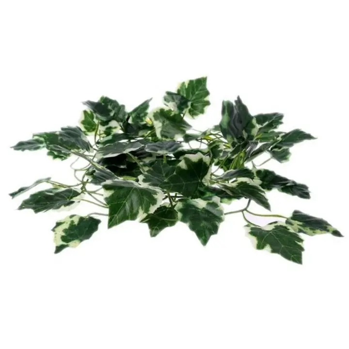 Enredadera Artificial verde de plástico falso para escalada, hoja de Tigre, vid, Terrario de reptiles, decoración de serpiente - 1