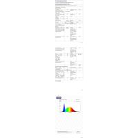 Lámpara LED de Espejo 24W 1170LM Lámpara de espejo Aplique Blanco Frio 5500K Luz natural para Espejo Muebles de Maquillaje Aparato Montado en la Pared, Negro, 80CM - details 7