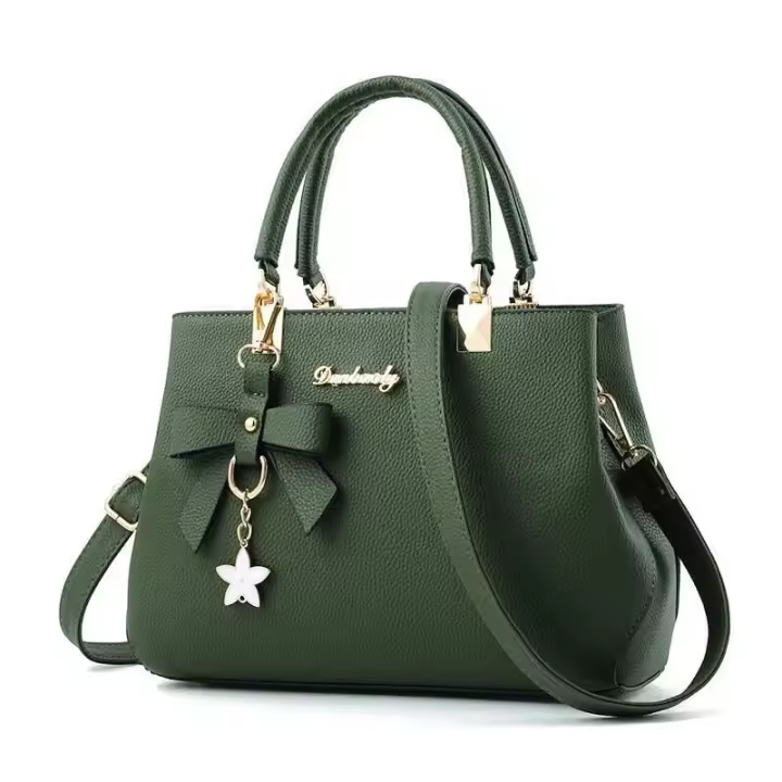 Yogodlns elegante mensajero para mujer con colgante de flor, bolsos de oficina para mujer, bolso puro para mujer, bolsos de hombro tipo bandolera, mochila de lujo de alta gama - 1