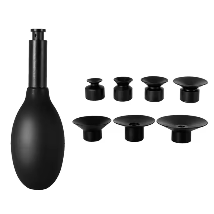 Extractor de lente de cámara 8 en 1, pluma de succión de vacío antiestática extendida con 7 ventosas intercambiables para reparación de lentes - 1