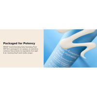 This SPF is packaged for potency with an opaque, air-restrictive tube for max formula protection.