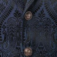 Chaleco de traje para hombre, chaleco con estampado de cuello en V, chaleco de boda para novio, traje elegante para hombre, chaleco, vestido Formal, chaqueta, chaleco, ropa de trabajo - details 14