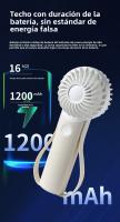 Nuevo Ventilador De Mano Portátil Ventilador Portátil Al Aire Libre Mini Ventilador Eléctrico De Tres Velocidades De Ajuste - details 4