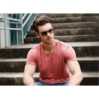 Novedad de verano, camiseta de manga corta de color sólido para hombre, ajustada, de algodón de bambú, talla europea, estilo coreano, camiseta informal de moda para hombre - details 15