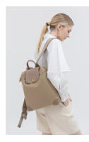Mochila antirrobo para mujer Nuevas y elegantes mochilas para ir al trabajo Mochila de viaje al aire libre para mujer Bolsa de cuero adhesiva Bolsas urbanas de moda estética Bolsas de libros de color azul - details 15