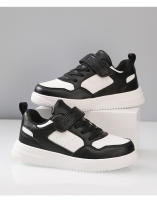 Zapatillas de deporte para niños, zapatos informales para niños, zapatos planos de cuero negro para caminar para estudiantes, calzado deportivo ligero antideslizante para niñas - details 17